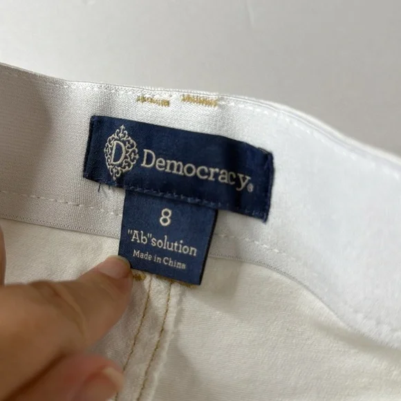 Democracy Absolution Skyrise Cargo Midi Skirt White Size 12 - Picture 8 of 13